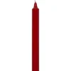 Bougie droite teintée dans la masse rouge L’Atelier de Denis - Ø 2,1 x H 20 cm