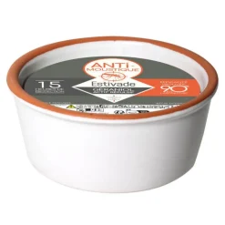 Bougie en cire blanche dans coupelle terracotta Estivade - Ø 12 cm