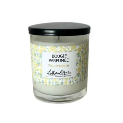 Bougie en verre transparent Lothantique L’éditeur de parfums senteur Fleur d’ananas - 160 g