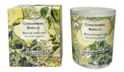 Bougie Lothantique Jardin d'aquarelles Concombre Basilic – 160 g