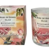 Bougie Lothantique Jardin d'aquarelles Rose de Damas Olive – 160 g