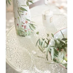 Bougie parfumée blanche 180 g parfum Thé blanc