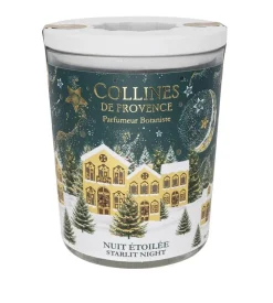 Bougie parfumée cire végétale Nuit étoilée Collines de Provence - 180 g