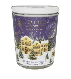 Bougie parfumée cire végétale Fleur de pistache Collines de Provence - 180 g
