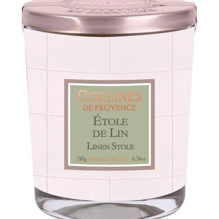 Bougie parfumée Couture senteur étole de lin 180 g