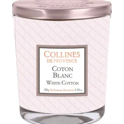 Bougie parfumée Couture senteur coton blanc 180 g