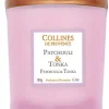 Bougie parfumée en cire végétale Collines de Provence Patchouli Tonka - 180 g