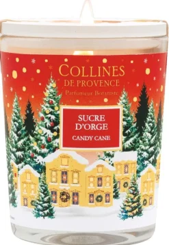 Bougie parfumée en cire végétale Collines de Provence Sucre d’orge - 180 g