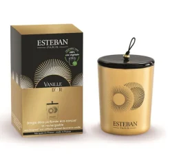 Bougie parfumée Esteban collection Vanille d'or – 180 g