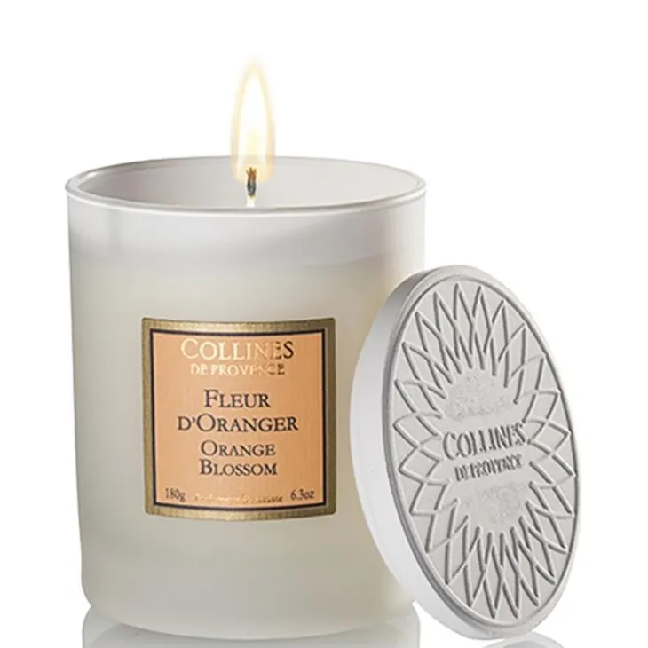 Bougie parfumée fleur d'oranger