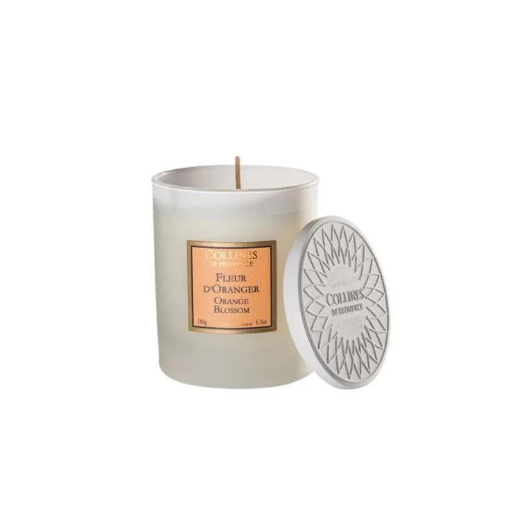 Bougie parfumée fleur d'oranger