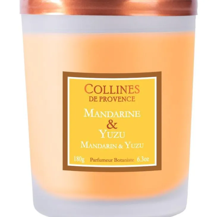 Bougie parfumée mandarine yuzu