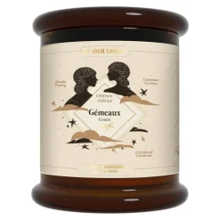 Bougie parfumée musc pomme muguet My jolie Candle Astrale gémeaux - 300 g