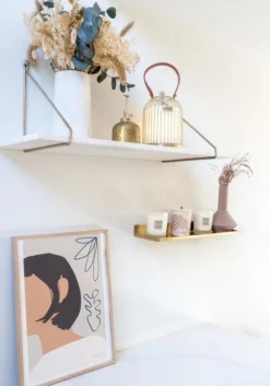 Bougie parfumée rechargeable Initiale Figue noire Esteban - 180 g