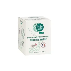 Bougie parfumée senteur douceur d'amande contrôlée par Ecocert Greenlife Bulle de Nature par botanic® - 180 g
