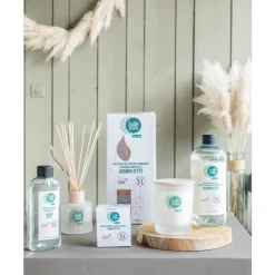 Bougie parfumée senteur jasmin d'été contrôlée par Ecocert Greenlife Bulle de Nature par botanic® - 70 g