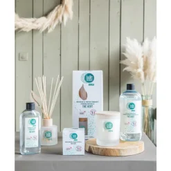 Bougie parfumée senteur thé vert contrôlée par Ecocert Greenlife Bulle de Nature par botanic® - 180 g