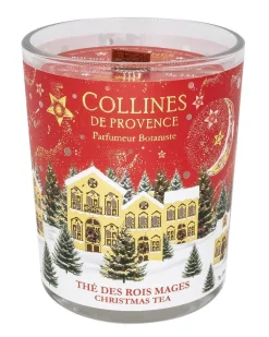 Bougie parfumée Thé des rois mages Collines de Provence - 75 g