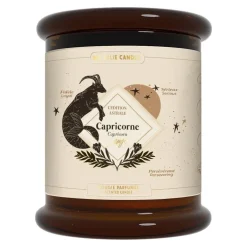 Bougie parfumée vanille ambre bois de Gaiac My jolie Candle Astrale capricorne - 300 g
