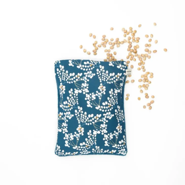 Bouillotte avec noyaux de cerises en coton Bio Alterosac - 20 x 30 cm