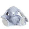 Bouillotte peluche lapin gris Artisan du bien-être