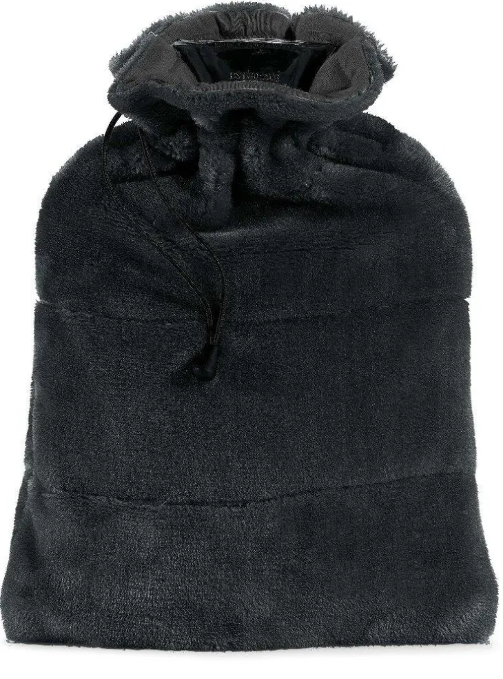 Bouillotte Tender coloris gris en coton - 23 x 33 cm