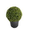 Boule buis articielle en pot - Ø 22 cm