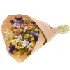 Bouquet de fleurs séchées Naturalys mix multicolore XL - Ø 25/30 x H 50 cm