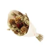 Bouquet de fleurs séchées ton beige Trendy Noël - H 50 cm