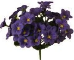 Bouquet de violettes artificielles Riviera
