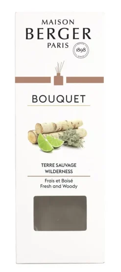 Bouquet parfumé Maison Berger parfum Terre sauvage - 100 ml