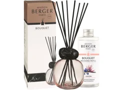 Bouquet parfumé rose / noir Maison Berger minéral parfum Lilifora - 100 ml