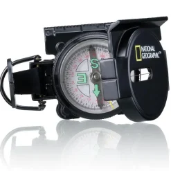 Boussole de navigation noire Bresser - 2,6 x 8,5 x 5,8 cm