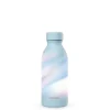 Bouteille isotherme Aura coloris bleu en inox Qwetch - 500 ml