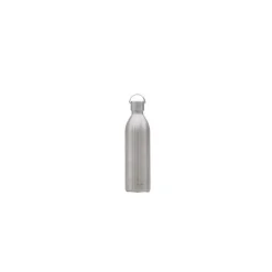 Bouteille isotherme coloris gris en inox Qwetch - 1 L