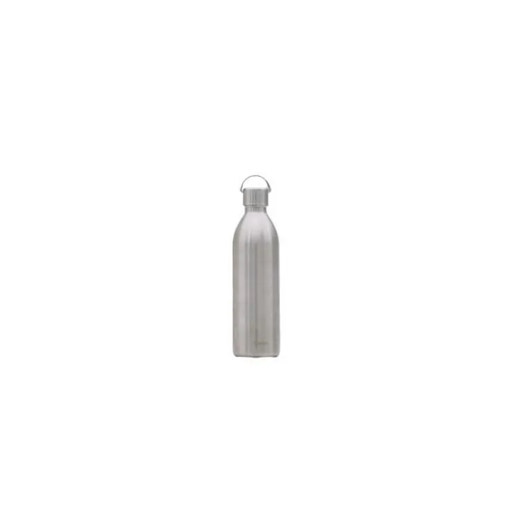 Bouteille isotherme coloris gris en inox Qwetch - 1 L