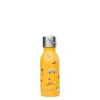 Bouteille isotherme Kids Honolulu en inox coloris jaune Qwetch - 350 ml