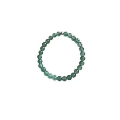 Bracelet aventurine verte 4mm