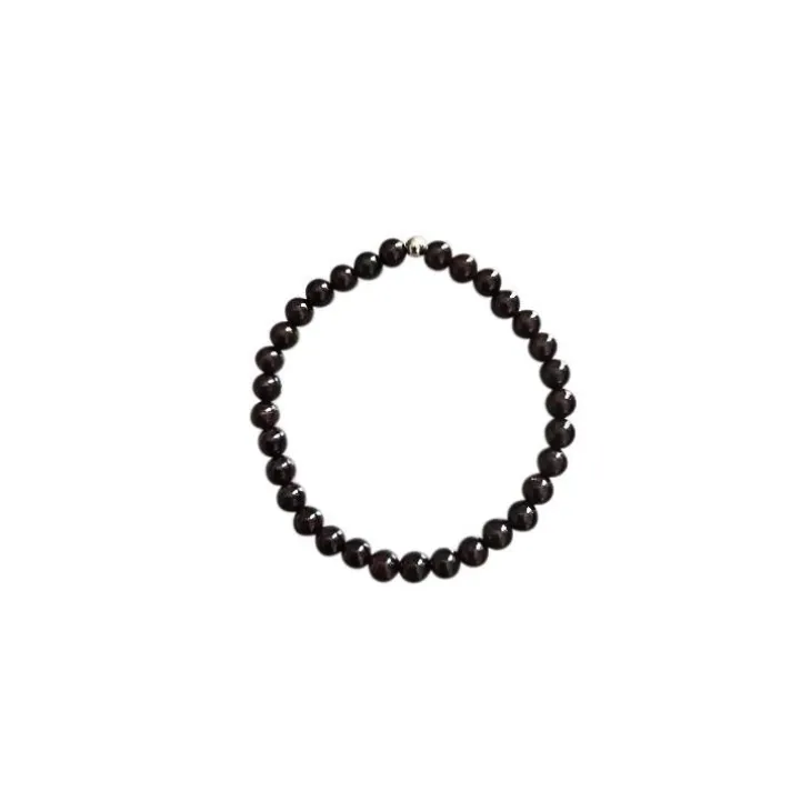 Bracelet grenat 4mm
