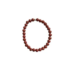 Bracelet jaspe rouge 8mm
