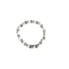 Bracelet mix howlite et cristal de roche 8mm