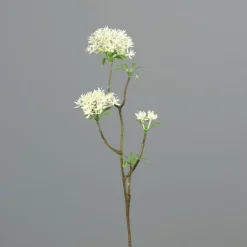 Branche artificielle de Bouvardia crème - 54 cm