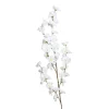 Branche de cerisier fleurie crème - 106 cm