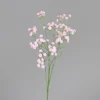 Branche de Gypsophile rose artificiel - 63 cm