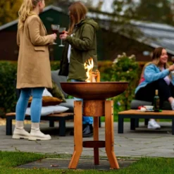 Brasero woody RedFire Ø 70 cm en acier