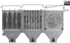 Brosse nettoyante pour filtre de bassin KOI PRO - dimensions 15 x 30 cm