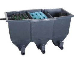 Brosse nettoyante pour filtre de bassin KOI PRO - dimensions 15 x 30 cm