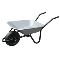 Brouette de jardinage Galva grisoir 100L