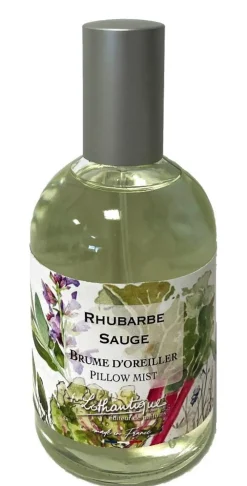 Brume d'oreiller Lothantique Jardin d'aquarelles Rhubarbe Sauge – 100 ml