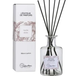 Bâtons à Parfum Vanille Dorée – 200 ml